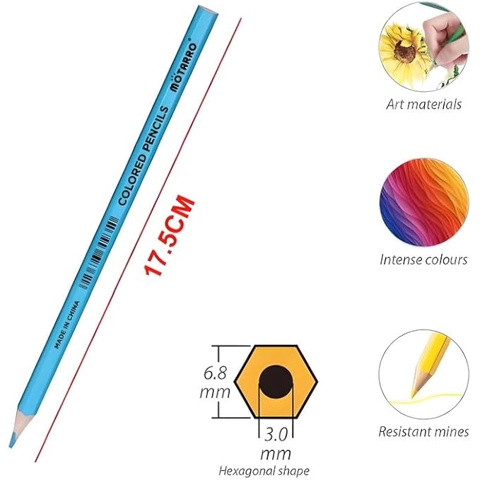 Color Pencils - 12 Colors