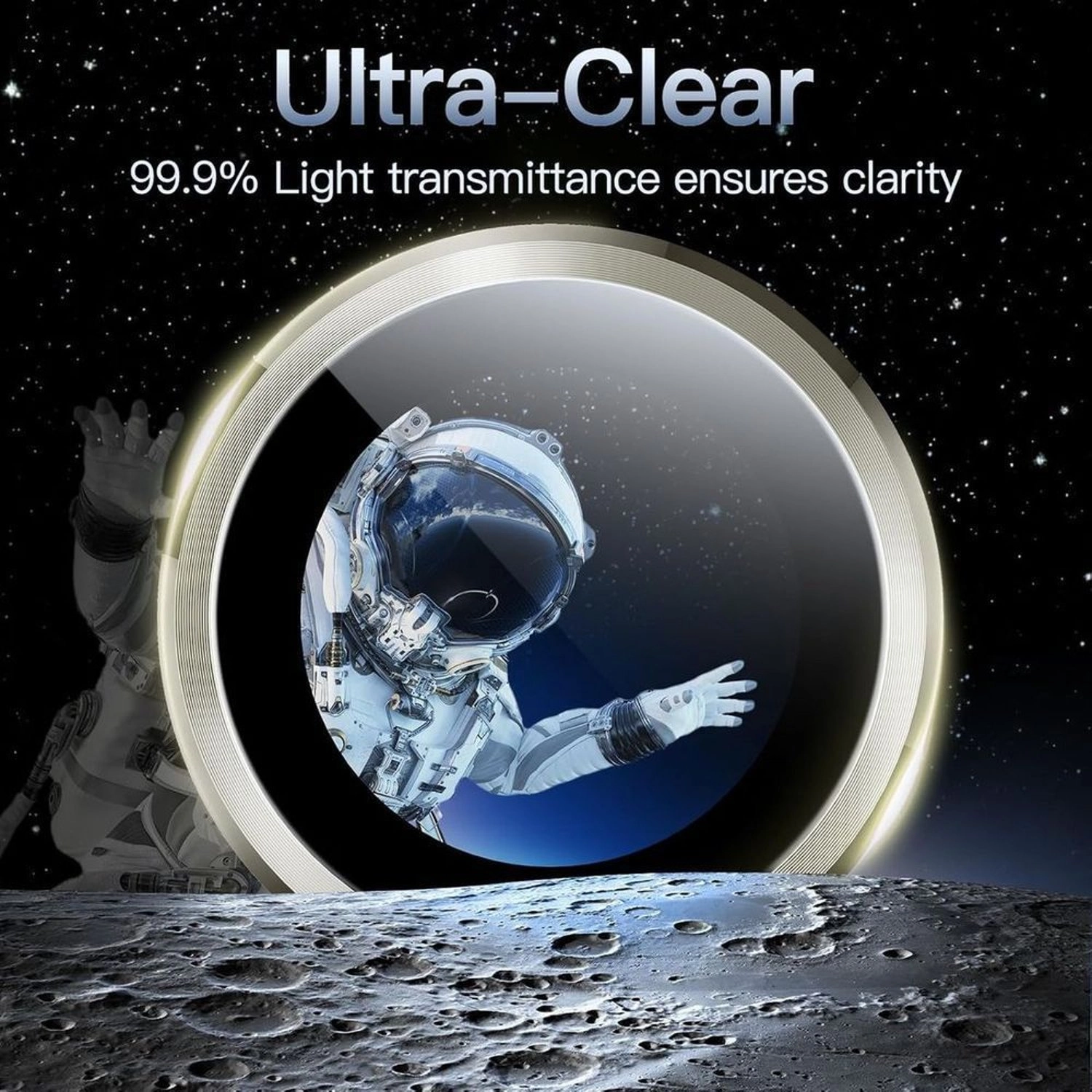 Ultra-Clear Sapphire Glass Camera Lens Protector for Samsung Galaxy S24 Ultra