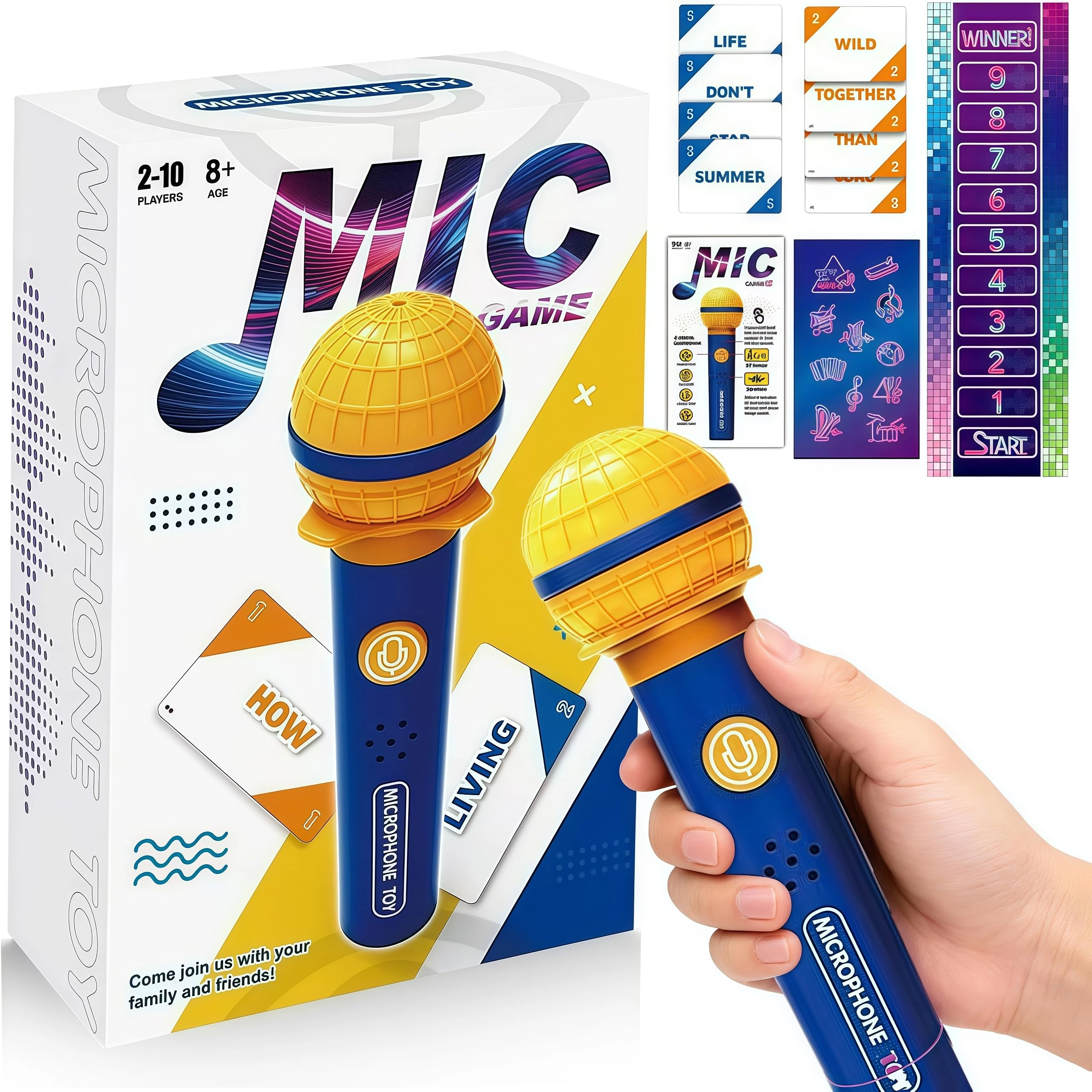 HTGWCG Music Game - Karaoke Blind Test Card Game