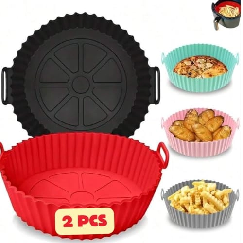 Air Fryer Silicone Tray - Silicone Pack of 2
