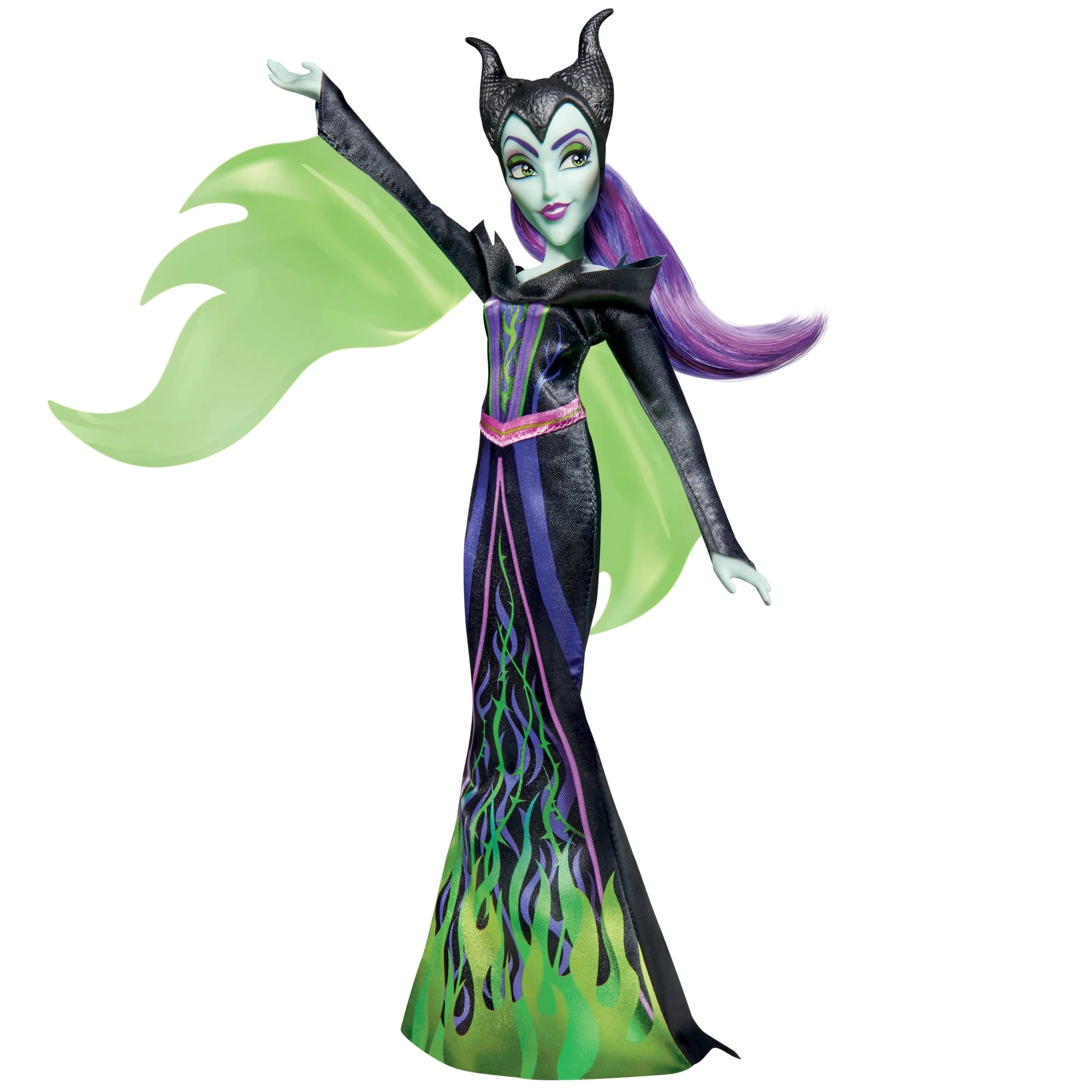 Cruella De Vil Fashion Doll - 11-inch + Evil Queen Fashion Doll + Maleficent Fashion Doll + Ursula Fashion Doll Ages 5+