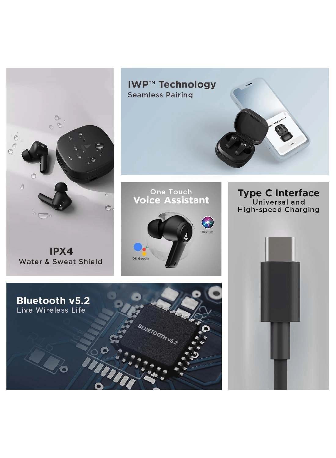 Airdopes 411ANC Wireless Earbud