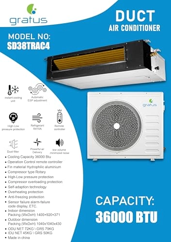 SD38TRAC4 - 3 Ton 38,000 BTU R410A