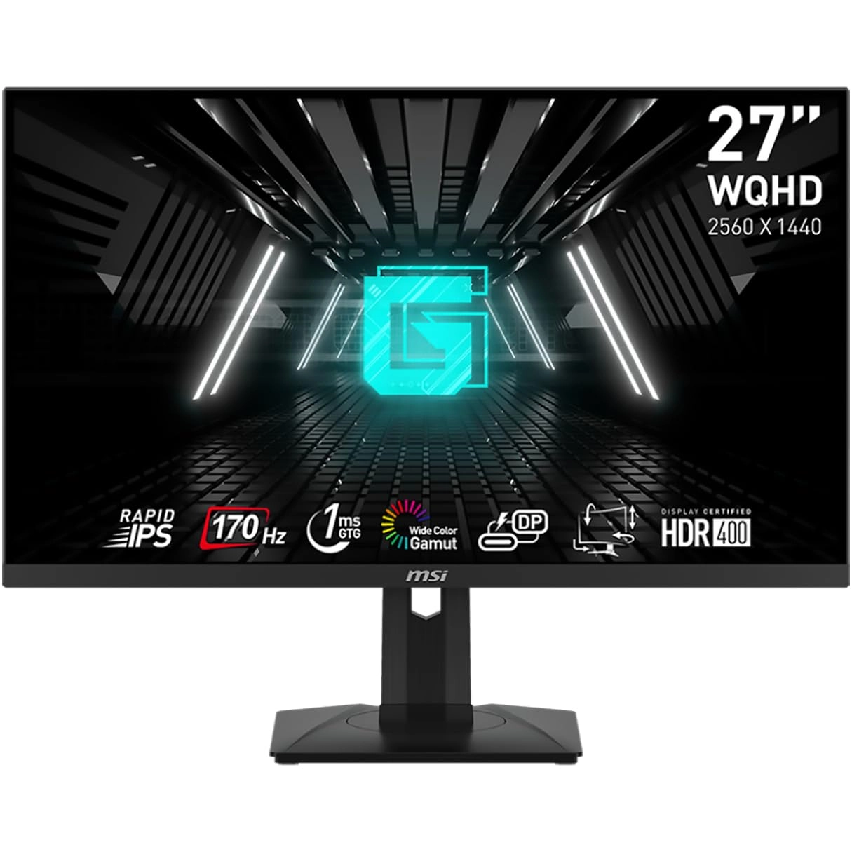 MSI G274QPF - 9S6-3CC29H-063 27 Inches 2560 x 1440 Pixels