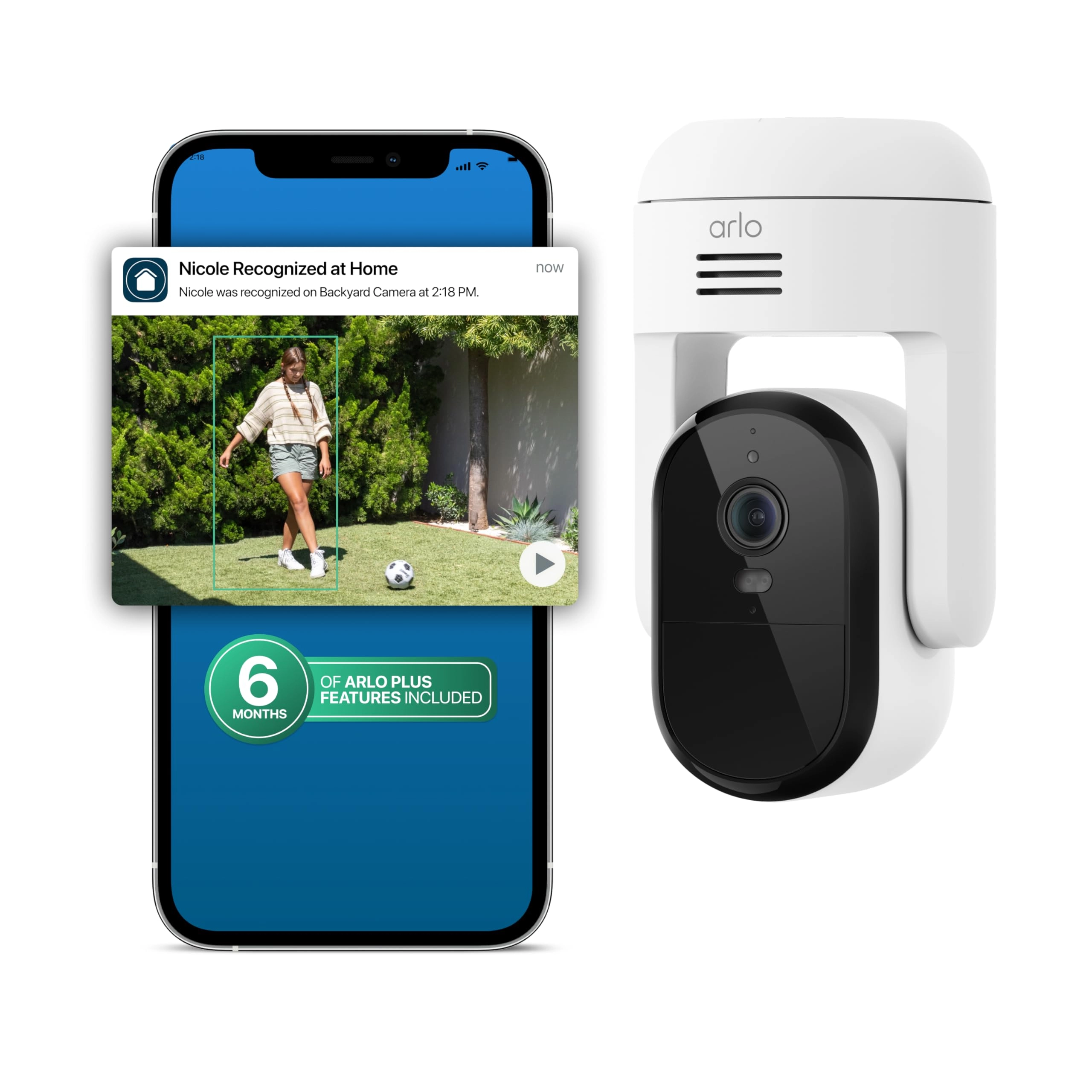 Essential Pan Tilt Security Camera 2K