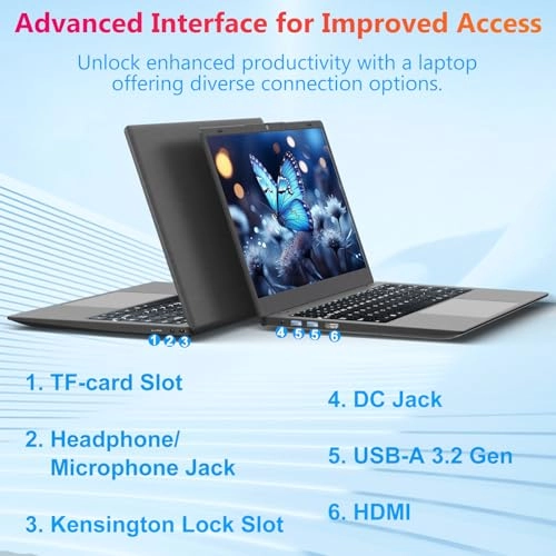 14 Celeron Laptop - 14'' 256GB 8GB Celeron N4000