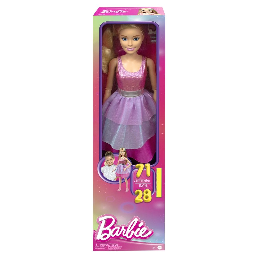 Barbie Large Dolls - 28-Inch Caucasian Ages 3+