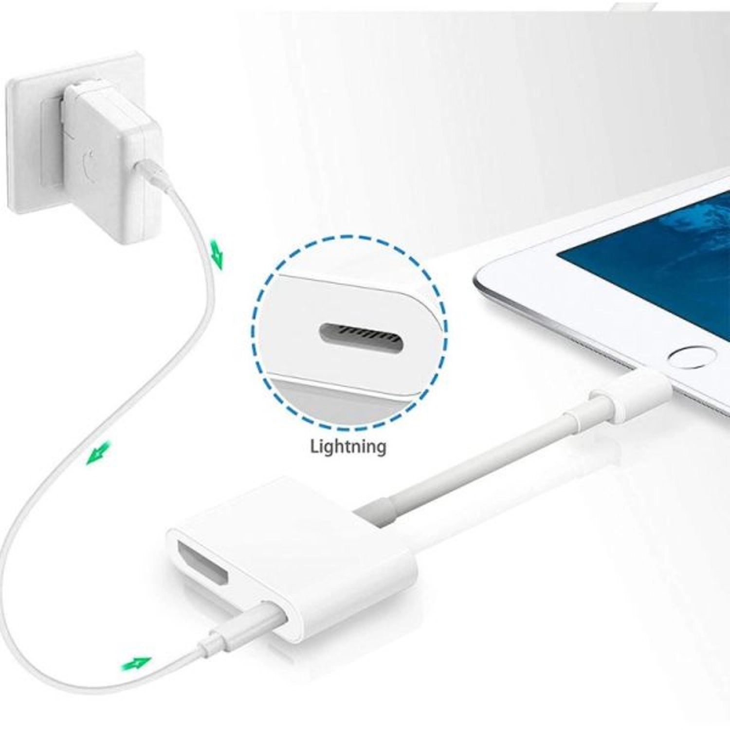 Lightning To HDMI Adapter Lightning to HDMI Adaptor 0.2m