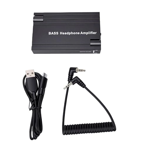 HiFi Headphone Amplifier - 2 Stage Gain Bass Boost