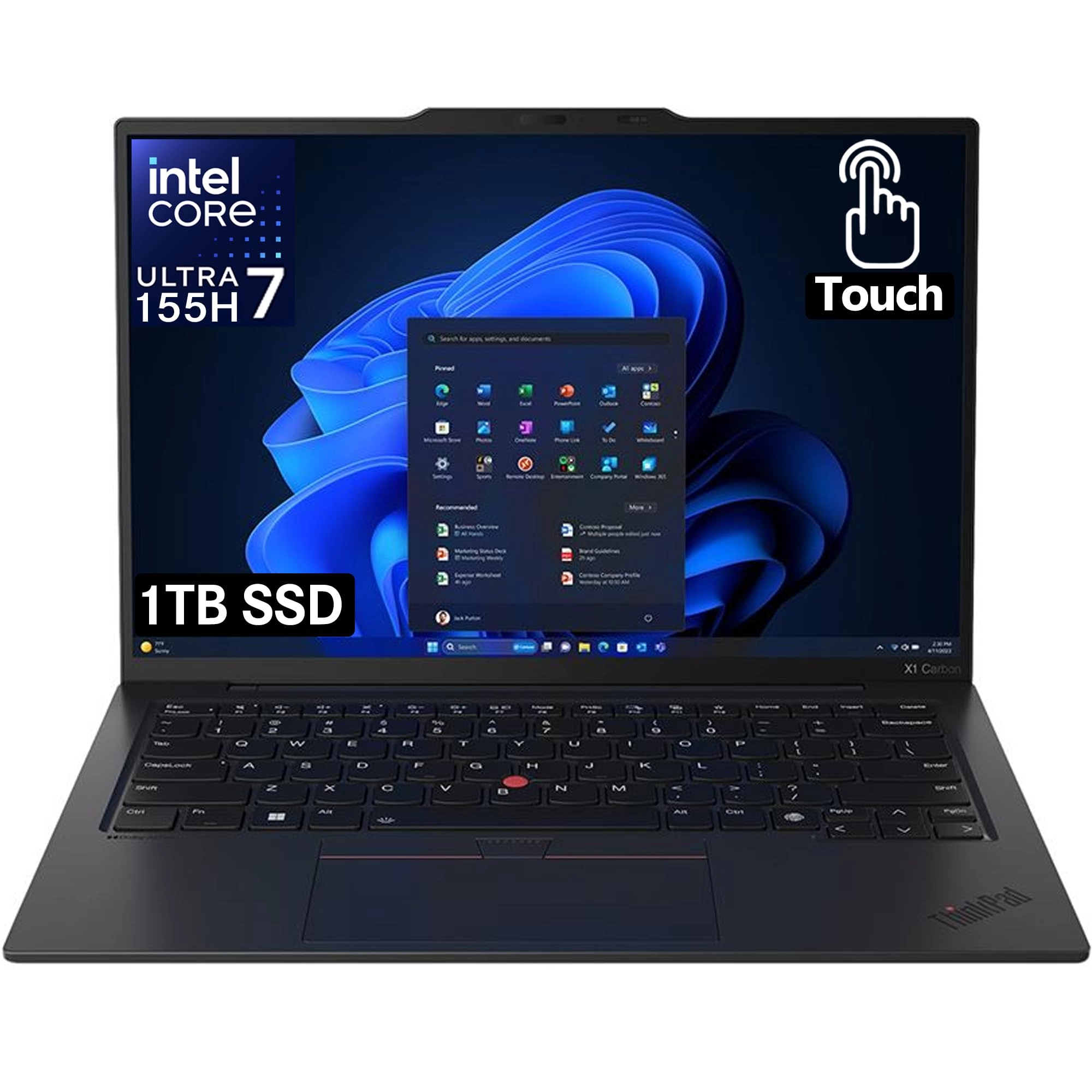 ThinkPad X1 Carbon Gen 12 21KC00B1US - 14'' Core Ultra 7 165U 32GB DDR5 1TB SSD