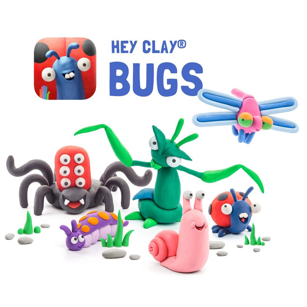 Bugs Modelling Air Dry Clay Kit - 15pcs