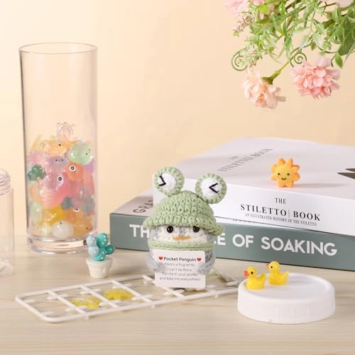 Positive Penguin - 9 cm Knitted