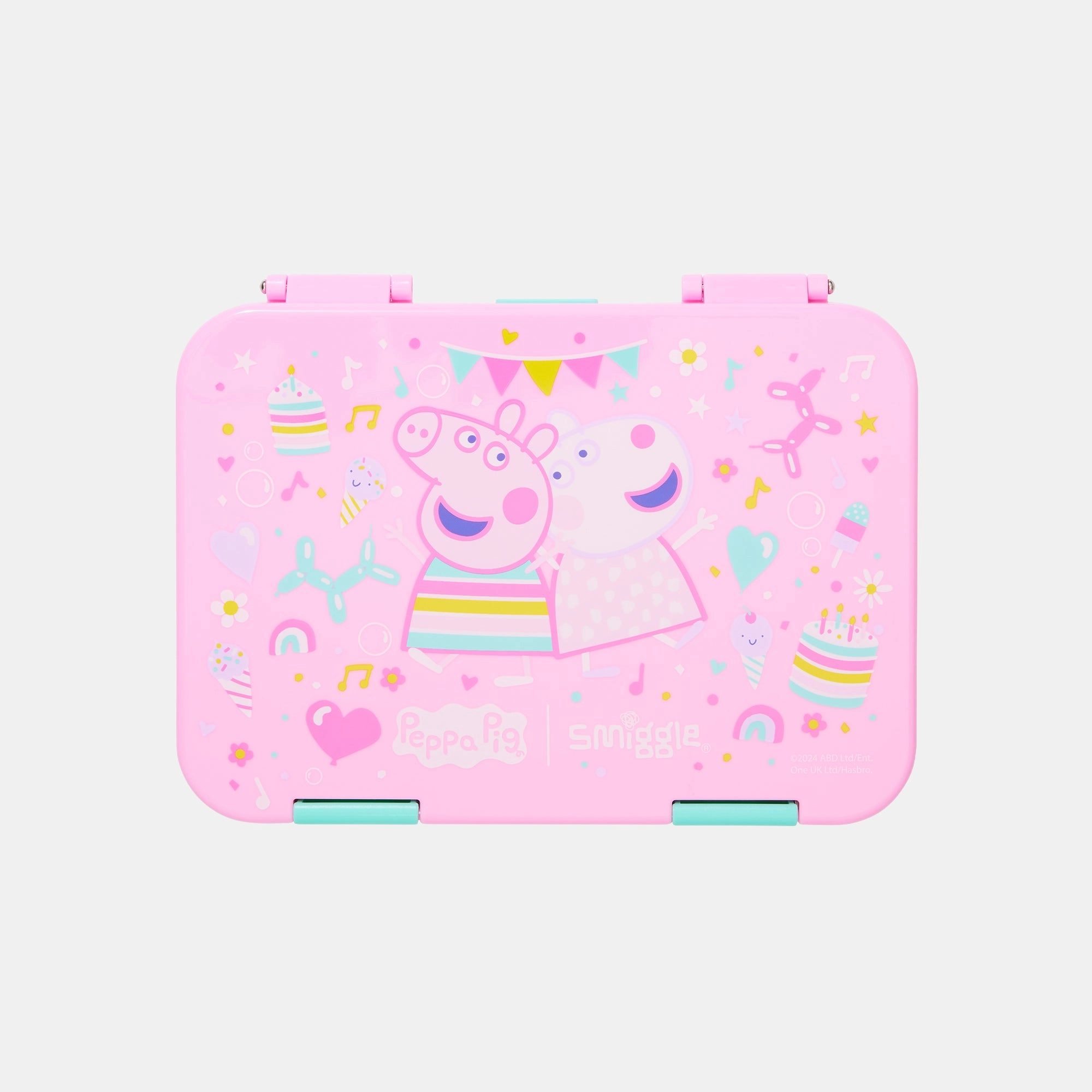 Smiggle Peppa Pig Happy Bento Lunchbox - 758ml