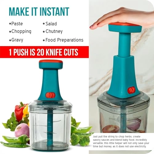 Push Chopper - 1100 ML 5 Blades