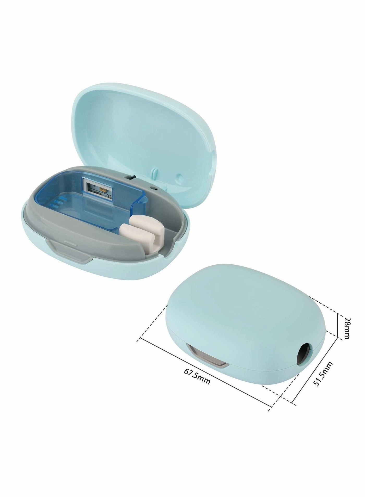 Mini UV Toothbrush Sterilizer Case