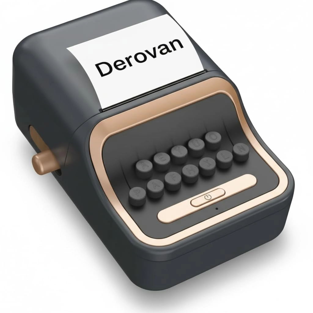 Smart Thermal Label Printer - Bluetooth 5.0 Portable