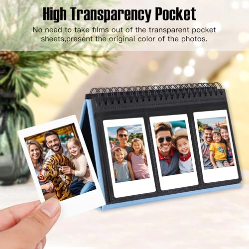 2x3" 96 Pockets Vegan Leather Photo Album