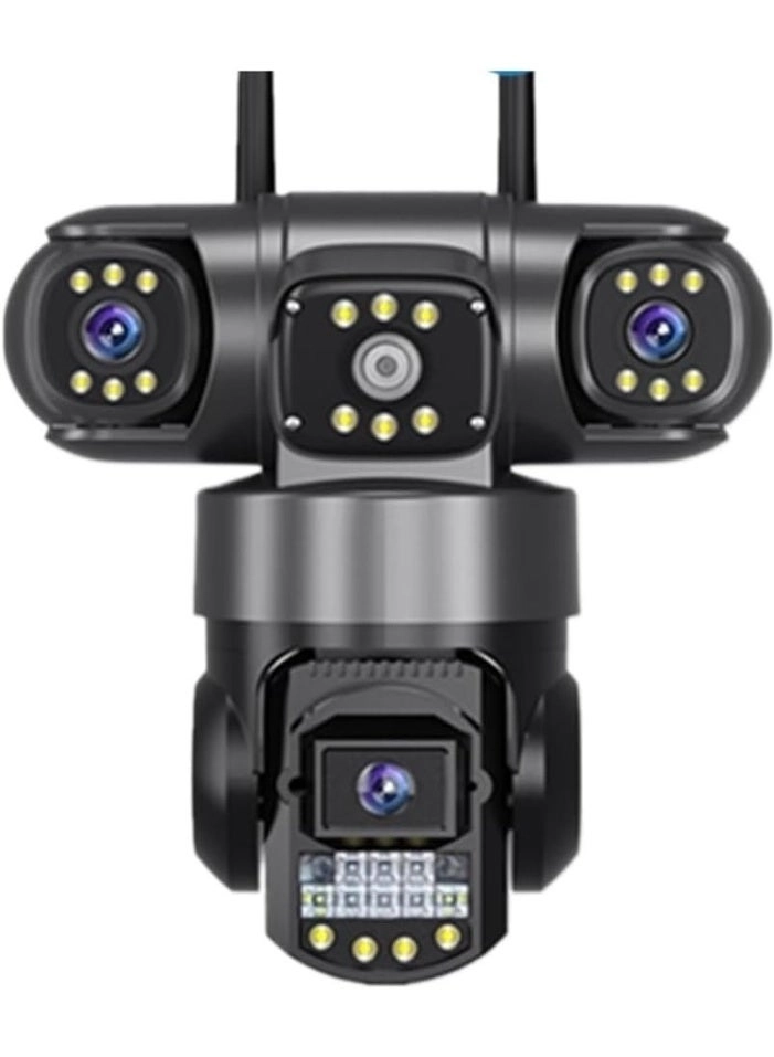 MUDISO Three Lens PTZ IP Security Camera 6K