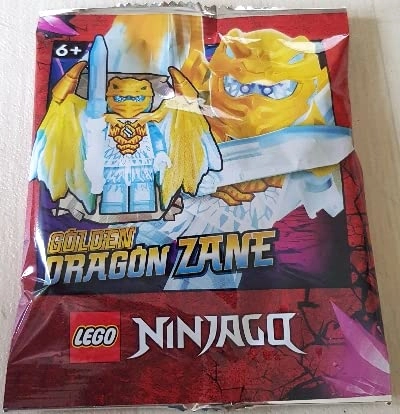 Ninjago Crystalized Golden Dragon (NJOGoldDragons) 4 pcs