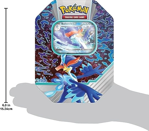 Tin-Box Paldea Partner - 1 holographic promo card & 4 Pokmon TCG booster packs