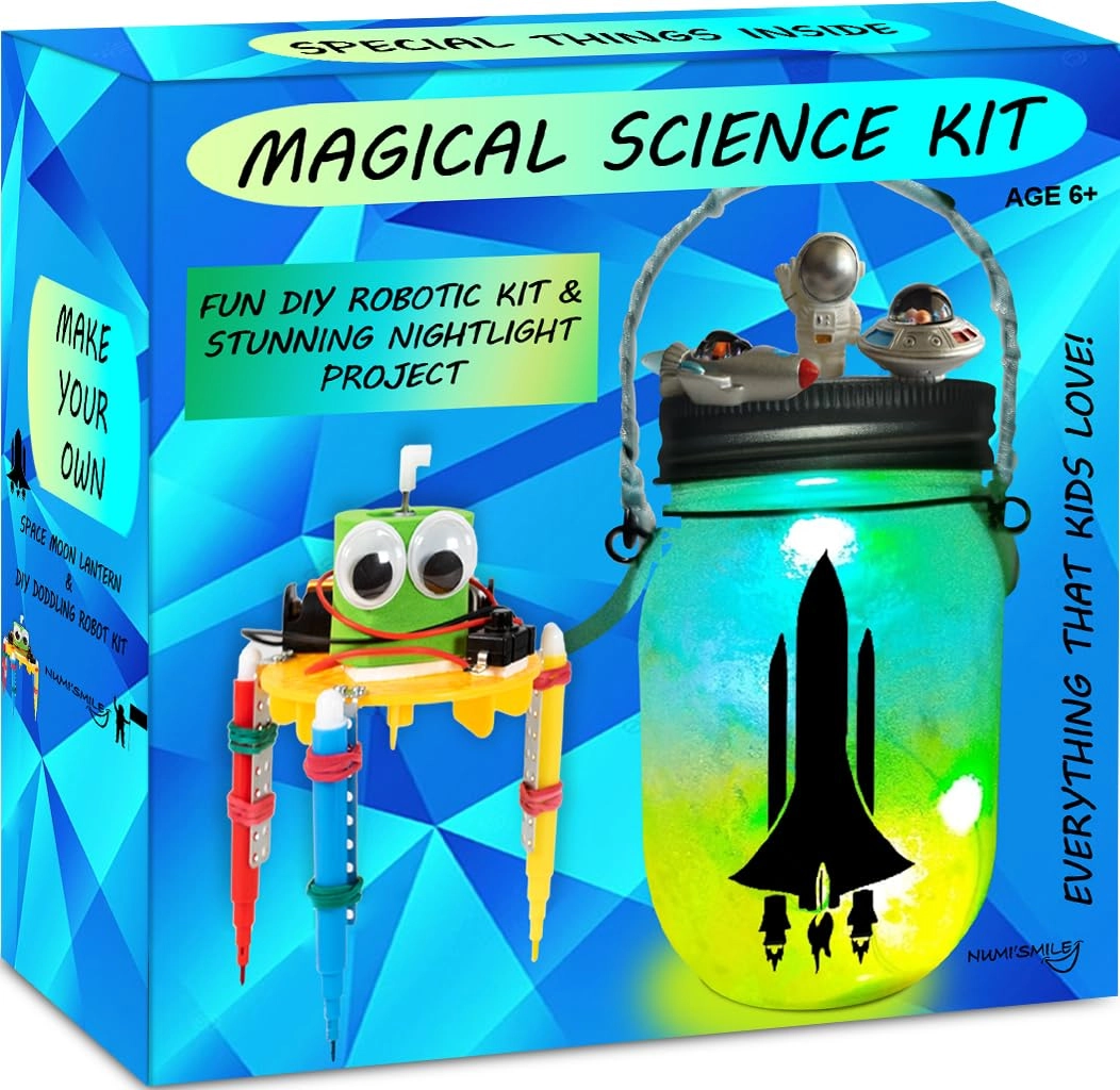 numi'smile Space Night Light & DIY Robotic Kit - STEM