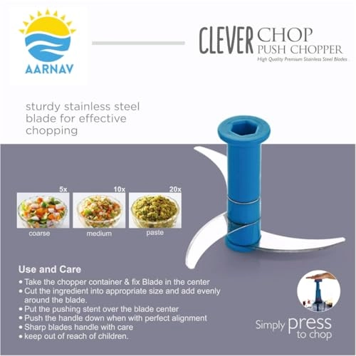 Clever Chop - 600ML 3 Blades