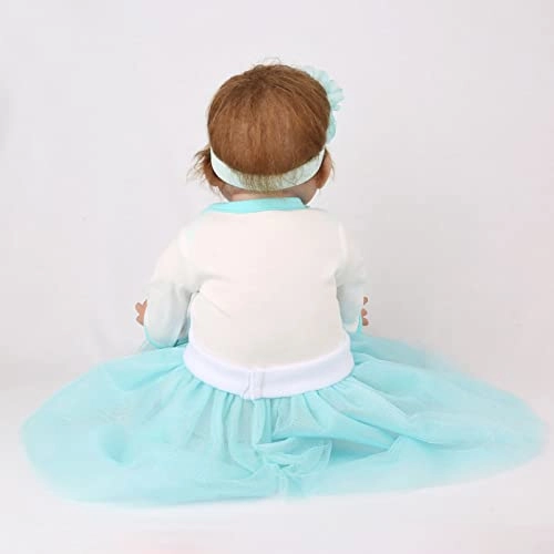 Reborn Baby Doll - 55cm 22" Vinyl Cotton Body