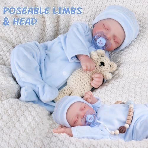 Reborn Baby Doll - 18 inches Vinyl Ages 3+