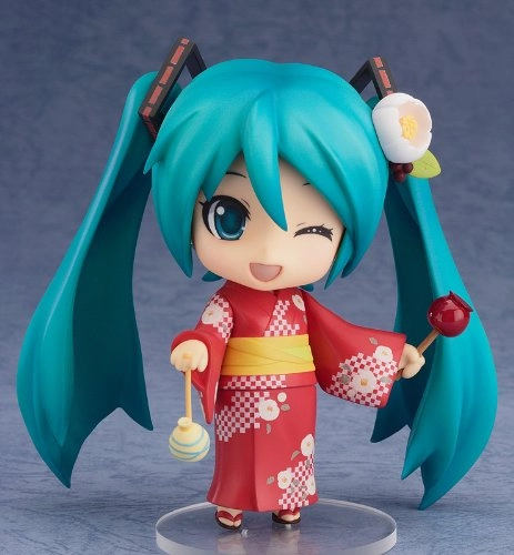 Hatsune Miku - Anime - Nendoroid Yukata Ver. Natsutsubaki Multicolor