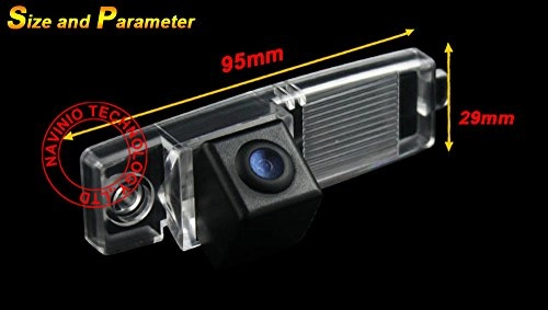 HD Color CCD Waterproof Vehicle Car Rear View Backup Camera - 628 x 586 Pixels