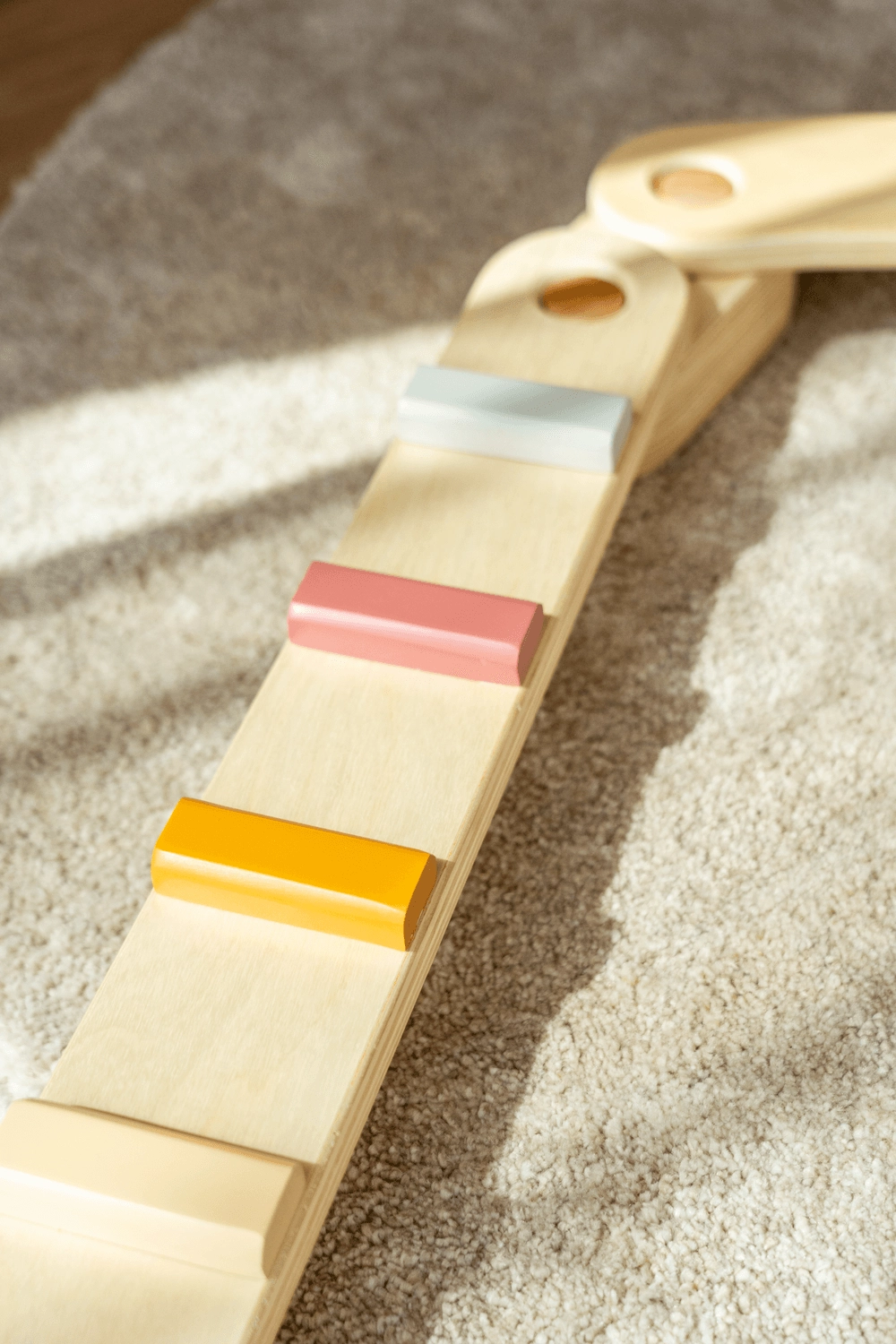 Pikler Collection Wooden Balance Beam - Suitable for 1 to 6 years Beech plywood