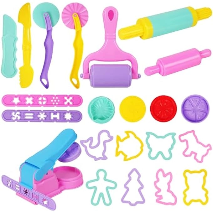 NALACAL Playdough Tools and Accessories - 2+ years 22 pcs