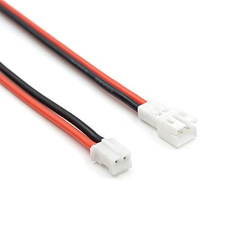 JST-PH 2.0 Female Connector Cable - 10pcs 80mm 22AWG