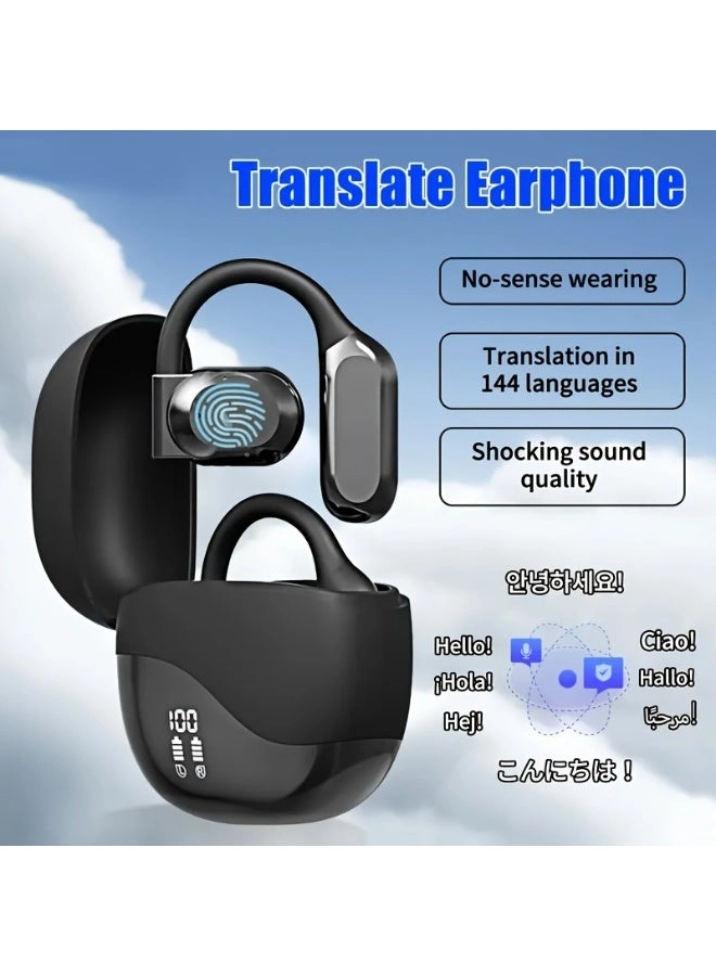 Wireless translation headset - 144 Languages