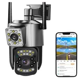3MP Dual Lens CCTV Camera
