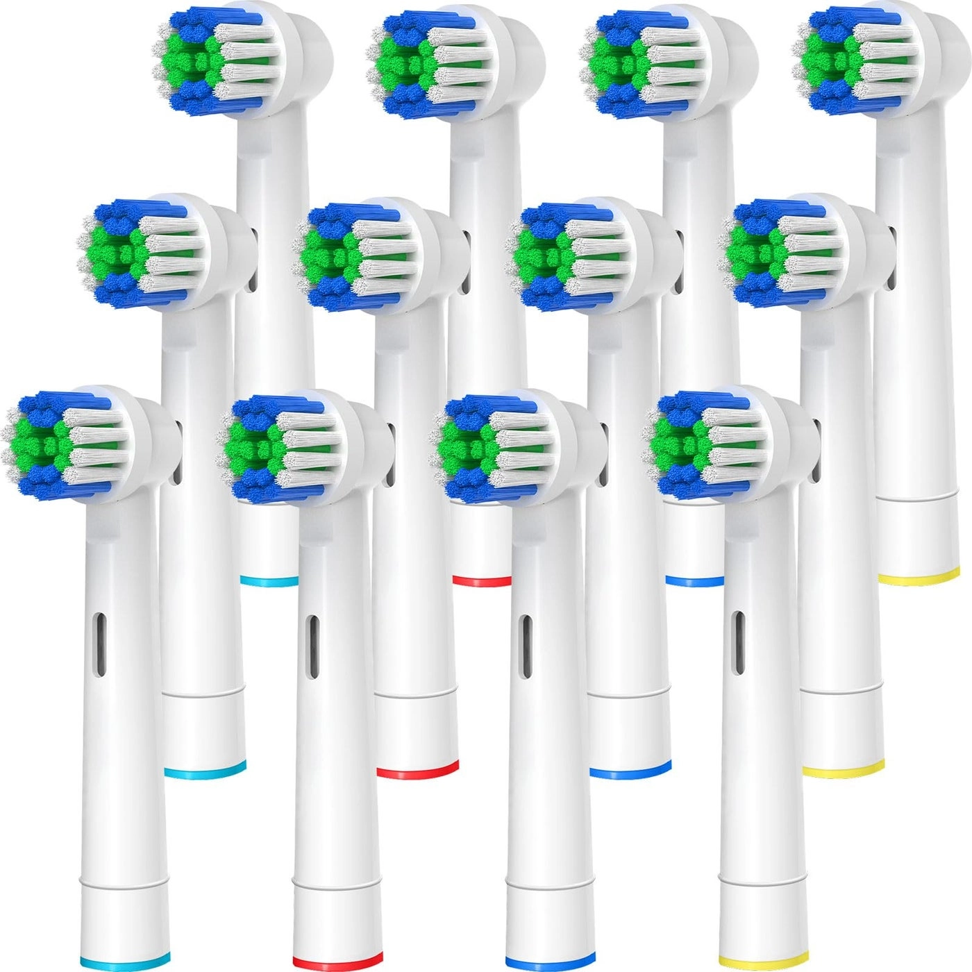 Replacement Toothbrush Heads - 12 Pack Cross-Action