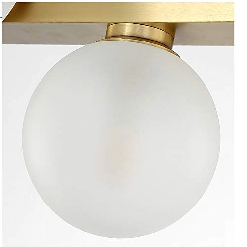 Creative Molecular Glass Bubble Ball Chandelier - 9 heads Golden G9