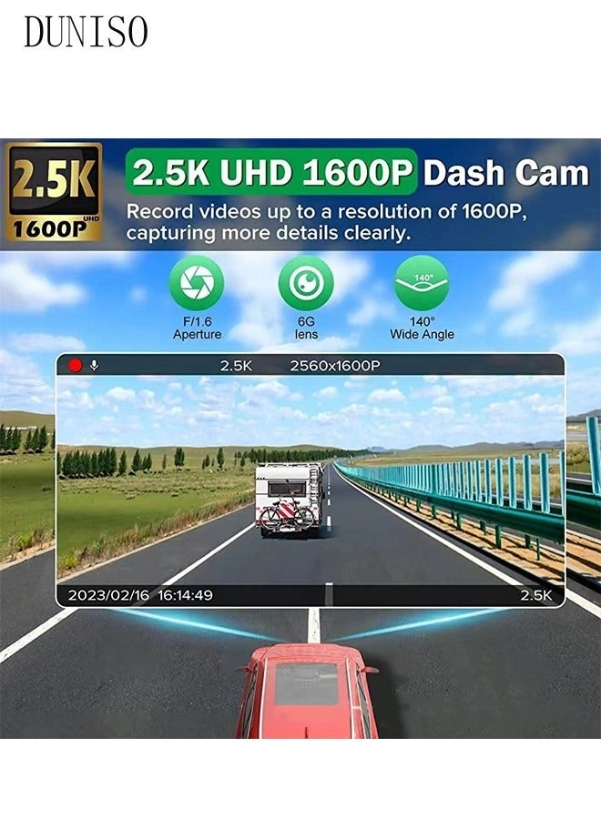 Dash Cam 2.5K