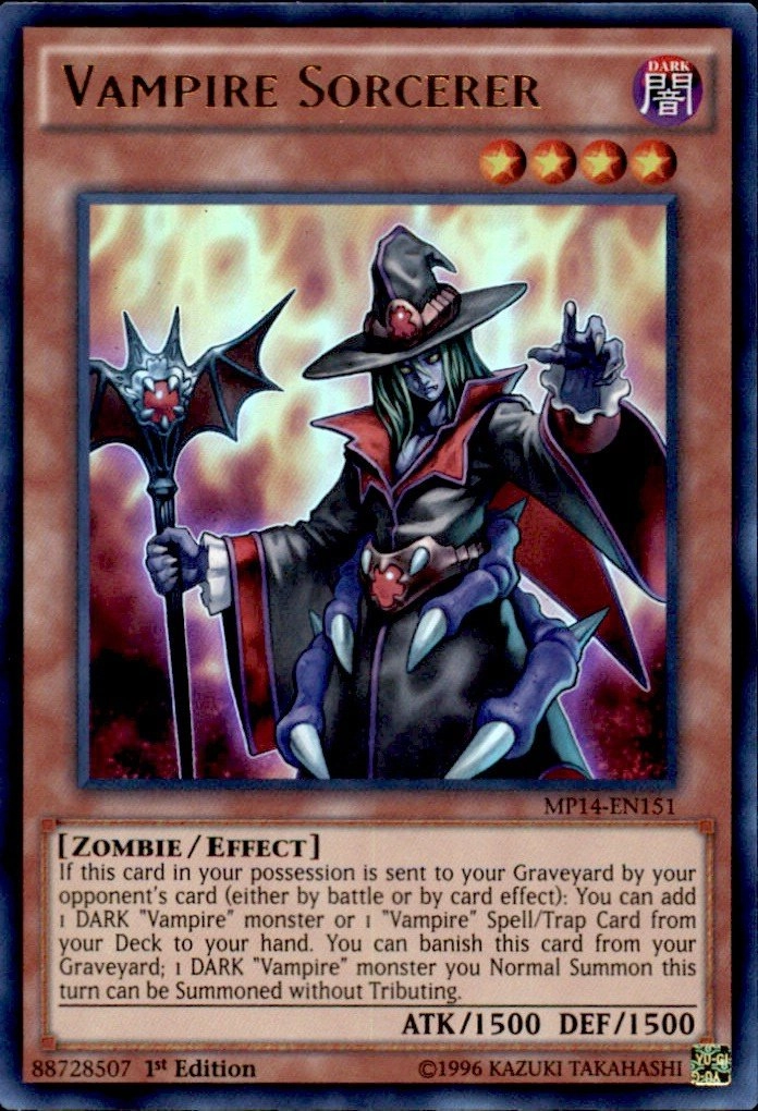 Yu-Gi-Oh! Vampire Sorcerer MP14-EN151