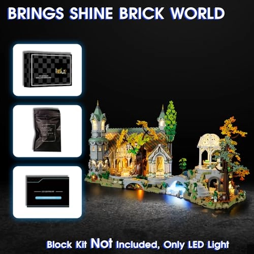 Led Light for Lego 10316 - Multicolor Battery Powered