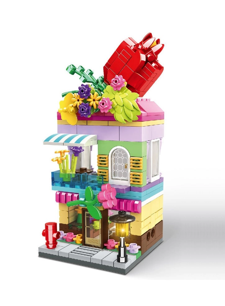 Building Blocks Set - Flowers 903 pcs