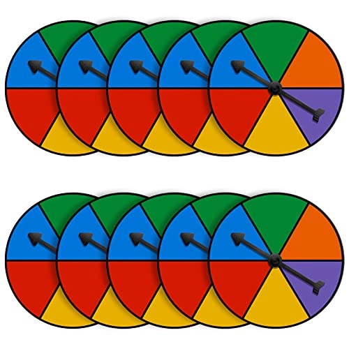 Game Spinner Wheel - 12 years and up 10 pieces