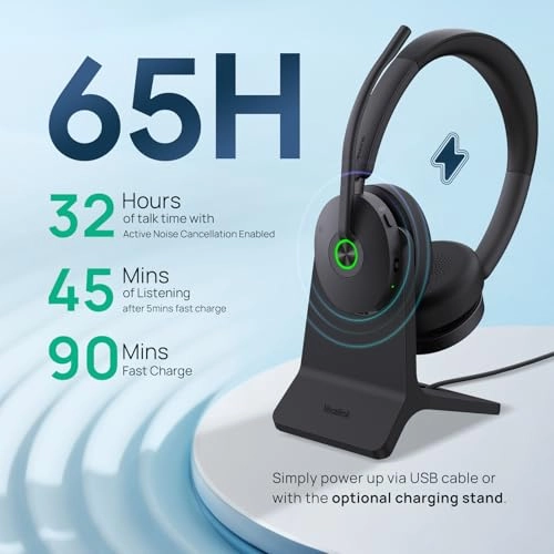 BH74 - Wireless Headset + Microfiber Cloth