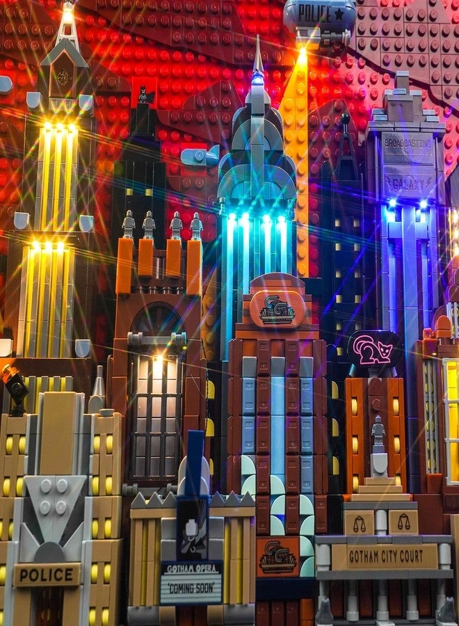 LED Lighting Compatible with Lego Batman: The Animated Series Gotham City 76271