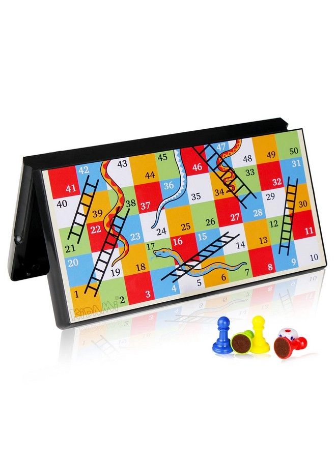 Snakes And Ladders - Magnetic Folding Design With Storage Box