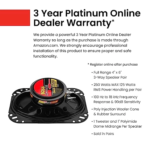 CH4620 - 4 x 6 Inch Coaxial