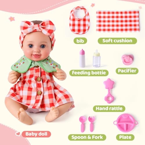 Nico Reborn Doll - 12 Inch Vinyl Ages 3+