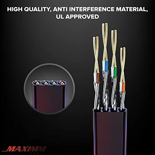 Cat8 Flat Ethernet Cable - 25FT