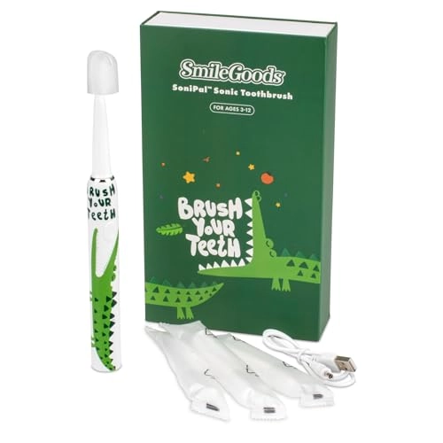 SoniPal Sonic Toothbrush - Rechargeable 3 Power Modes 4 Brush Heads