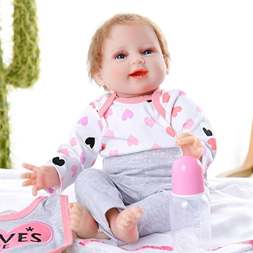 Rebirth Baby Doll - 22 Inch Weighted Yellow Short Hair Ages 3+